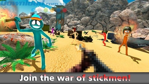 Tham gia vào cuộc chiến người que khốc liệt