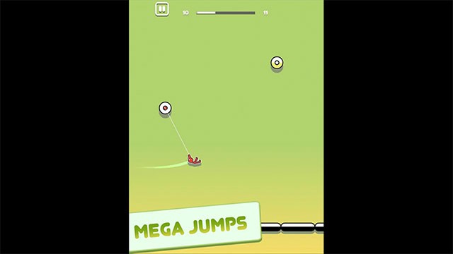 Điều khiển người que đu dây điệu nghệ qua chướng ngại vật