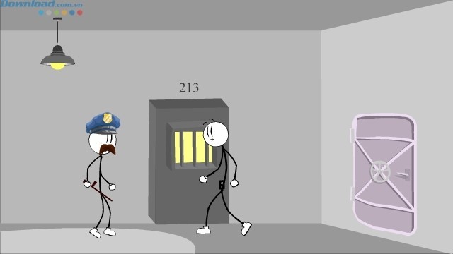 quản ngục canh phòng nghiêm ngặt