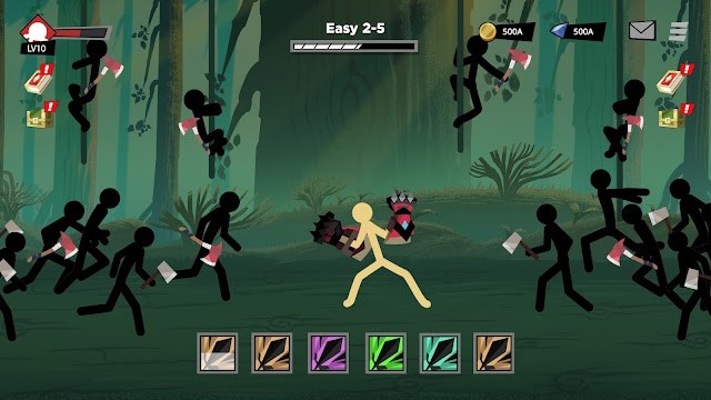 Trang bị cho đội của bạn các loại vũ khí và trang thiết bị đặc biệt