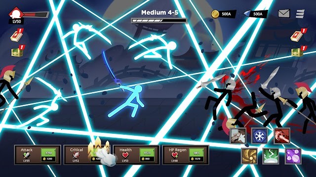 Stickman vs Monster là game nhập vai cho bạn tham gia vào cuộc chiến giữa người que với quái vật