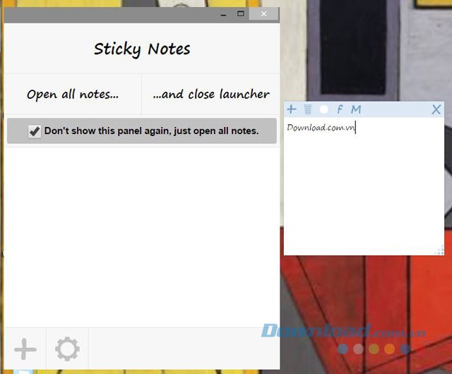 Ứng dụng ghi chú cá nhân trên máy tính