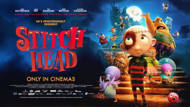 Poster phim hoạt hình Stitch Head - Tí sẹo và lâu đài quái vẹo