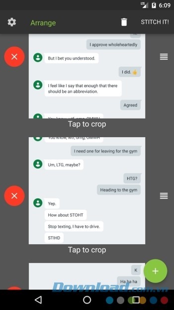 Ghép nhiều ảnh chụp màn hình thành một ảnh