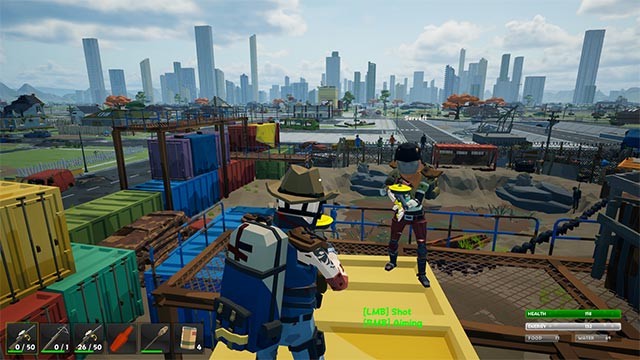 Chiến đấu không ngừng nghỉ với NPC, game thủ thực để cướp bóc và sống sót trong Stolen City game