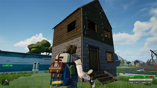 Xây dựng nơi trú ẩn an toàn để cất giữ chiến lợi phẩm và nghỉ ngơi sau ngày dài chiến đấu