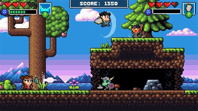 Stones of the Revenant được lấy cảm hứng từ các game beat em up cổ điển