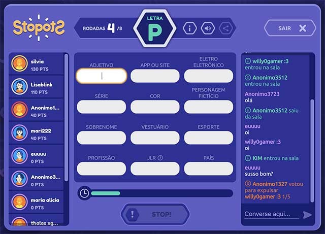 Điền vào chỗ trống bằng cách sử dụng các từ bắt đầu bằng chữ cái đã cho