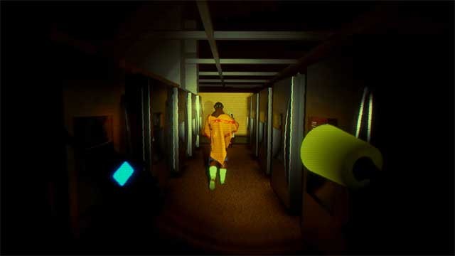 Khi đèn tắt, cả nhóm phải vào nơi ẩn nấp để tránh quái vật