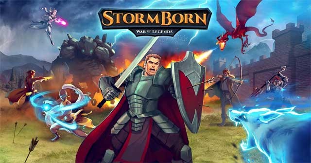 Tập hợp các anh hùng mạnh mẽ và cùng nhau đi lên đỉnh vinh quang trong StormBorn