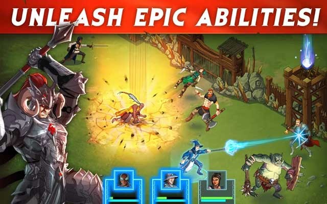 Giải phóng các kỹ năng đặc biệt của anh hùng