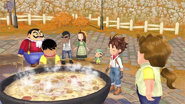 Trở thành 1 phần trong cộng đồng ấm áp của Story of Seasons: A Wonderful Life game