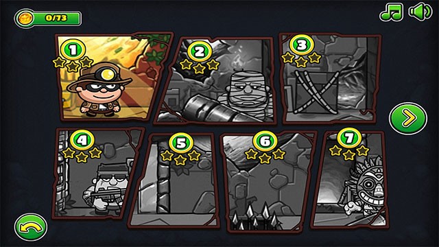 Mỗi level trong Strange Thief Robin là 1 thử thách mới đòi hỏi bạn phải có chiến lược riêng