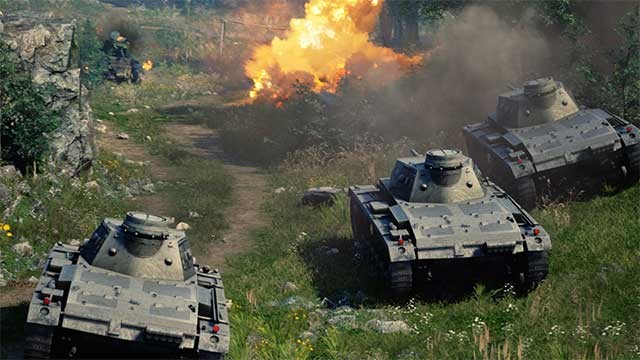 Đồ họa 3D hiện đại giúp tái hiện những trận chiến một cách chân thực