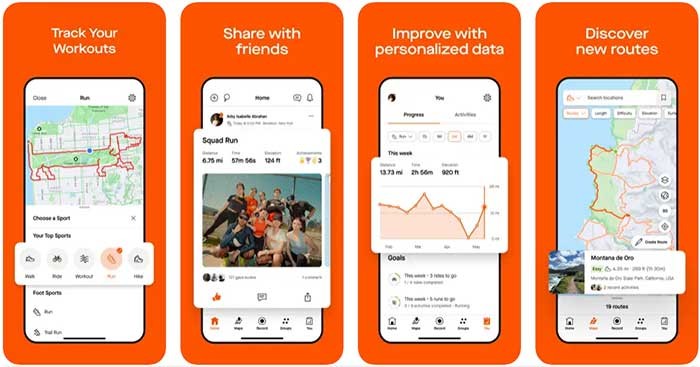 Rèn luyện thể thao hiệu quả với Strava