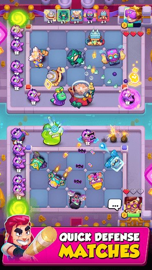 Các trận chiến phòng thủ nhanh chóng