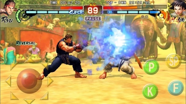Street Fighter IV Champion Edition cho Android có đồ họa 3D cực kỳ mãn nhãn