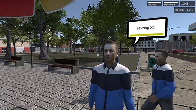 Mở rộng và phát triển quầy đồ ăn đường phố trong Street Food Simulator