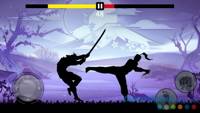 Game ninja chiến đấu đối kháng