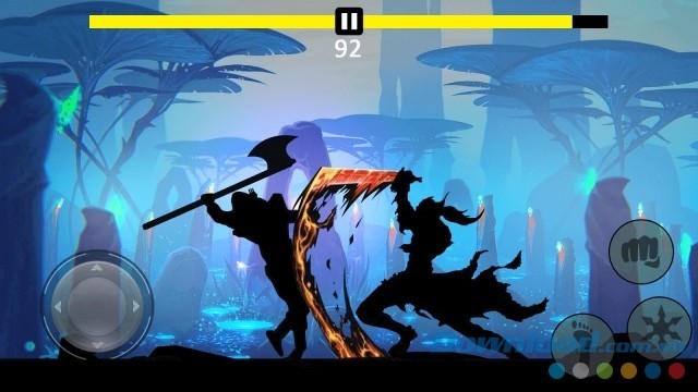 Sử dụng kỹ năng chiến đấu của ninja bậc thầy