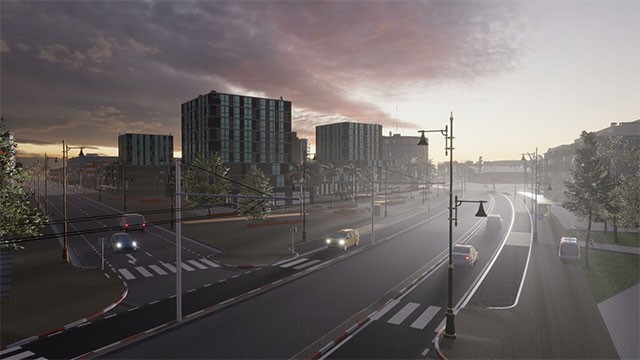 Đua xe trên những con phố sôi động lấy cảm hứng từ thành phố Marrakech, Maroc