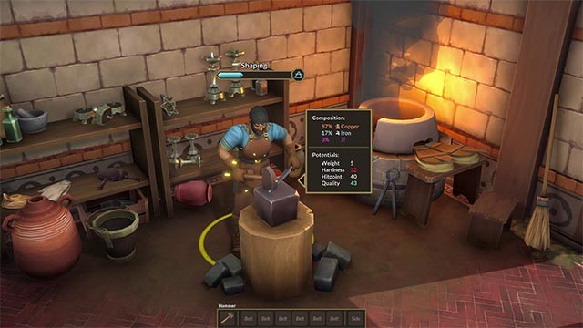 Nhập vai thợ rèn, thương nhân, linh mục, kẻ cướp... hay bất cứ ai bạn muốn khi bắt đầu chơi Streets of Fortuna