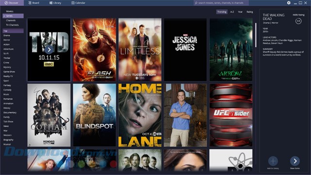 Thông tin trong Stremio