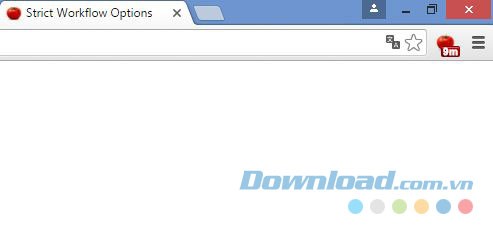 Ứng dụng hiển thị thời gian còn lại của phiên làm việc