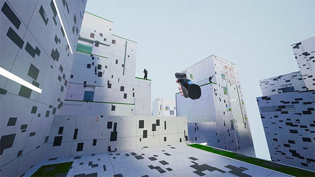 STRIDE VR là sự pha trộn của nhảy Parkour, phiêu lưu và bắn súng hấp dẫn