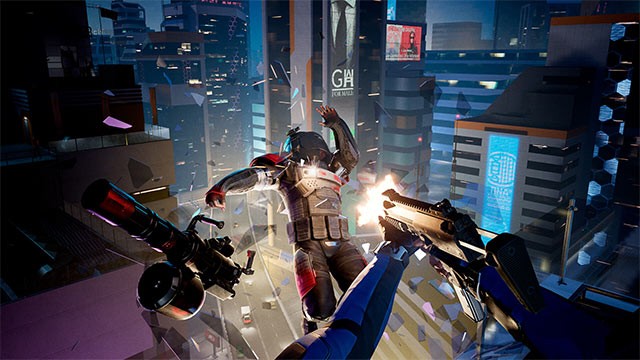 Mỗi trường thực tế ảo cho trải nghiệm bắn súng và di chuyển sống động