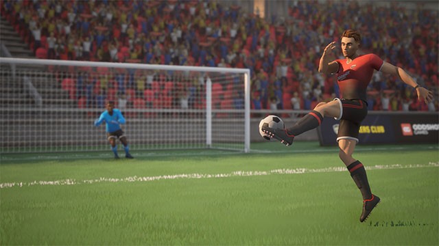 Lựa chọn vị trí bất kỳ trên sân cỏ, từ tiền đạo đến hậu vệ, thủ môn...