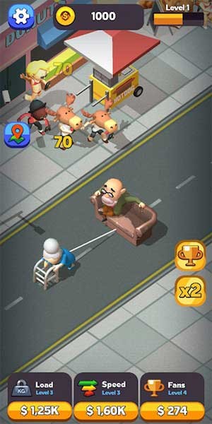 Tăng sức mạnh cho bà để có thể kéo lê mọi vật