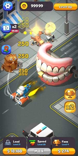 Thu hút đám đông cổ vũ để kiếm thêm tiền