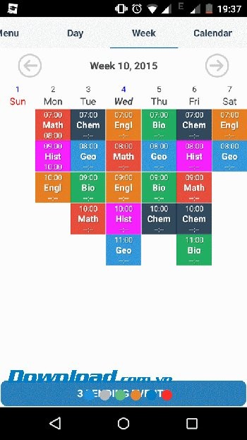 Quản lý lịch học dễ dàng với Student Agenda