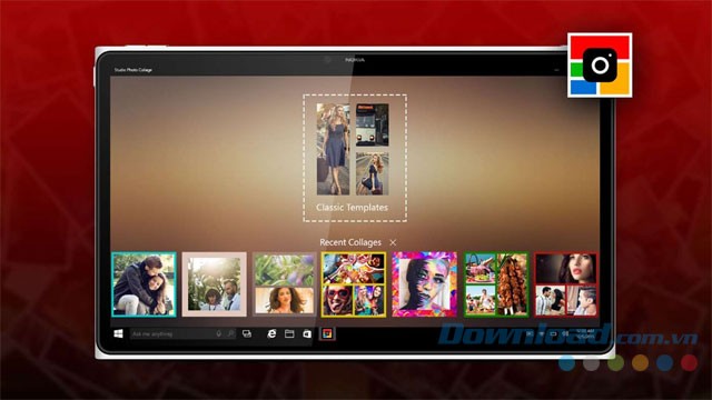 Chọn template có sẵn