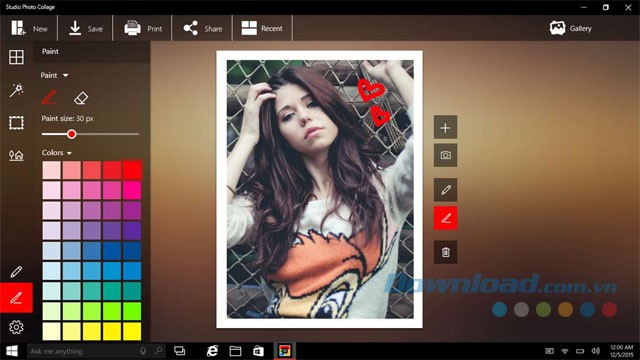 Thoải mái vẽ lên ảnh