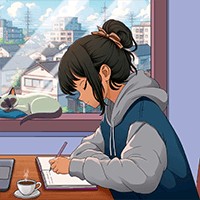 Study With Me: Lofi Vibes - Game Học Tập Ảo Âm Nhạc Lofi