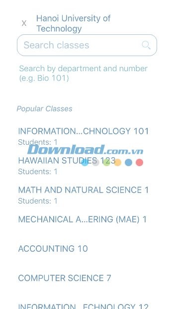 Tìm lớp học phù hợp