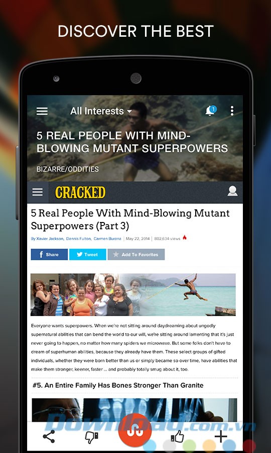 Khám phá nội dung đa dạng trên Internet