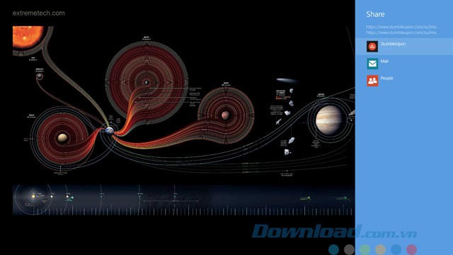 Chia sẻ với bạn bè dễ dàng