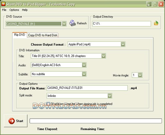Stunt DVD and Video to iPod Suite