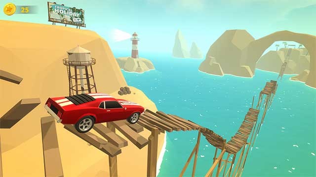Sẵn sàng cho một chuyến đi kịch tính trong game đua xe mạo hiểm Stunt Paradise
