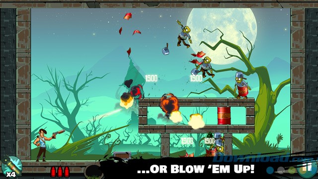 Nhiều loại vũ khí đa dạng