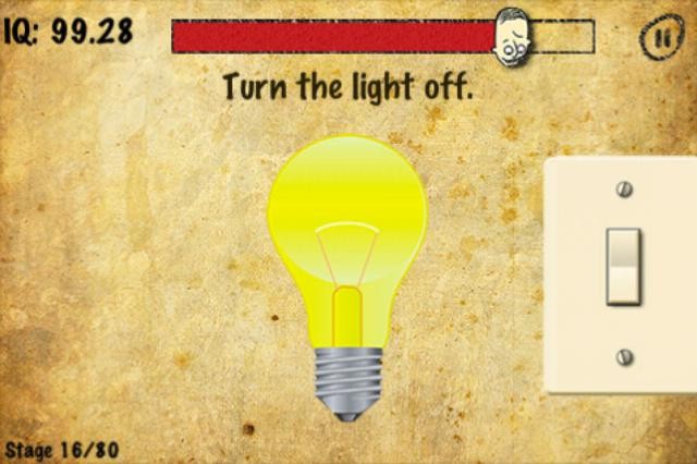 Hãy tìm cách tắt đèn