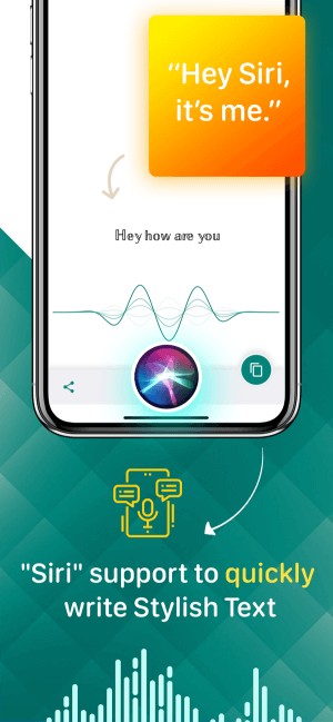 Siri hỗ trợ viết chữ nghệ thuật nhanh chóng
