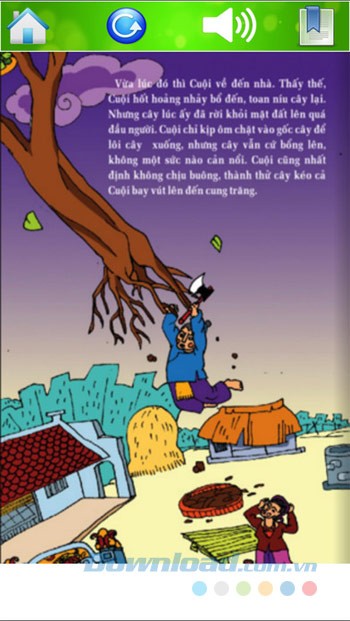 Truyện tranh sự tích chú cuội cung trăng