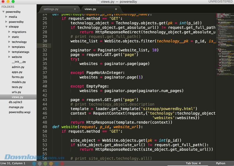 Quản lý theo thư mục