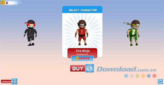 Mở khóa nhân vật mới