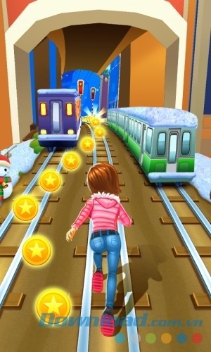 Game vui Subway Princess Runner cho Android