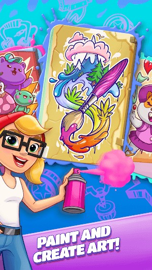 Sơn và tạo ra các tác phẩm nghệ thuật